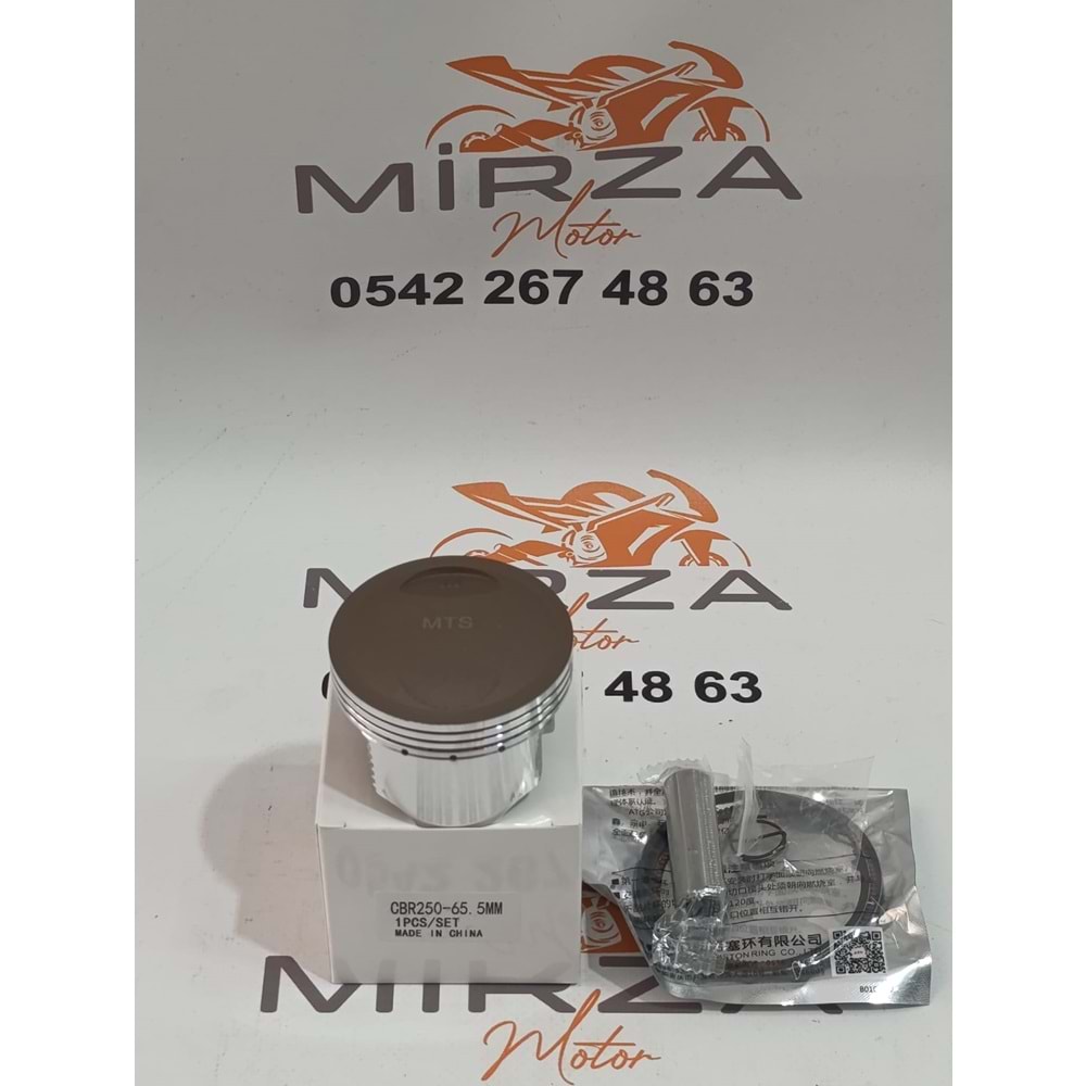 PİSTON CG250 65,5m ÇİFT SEKM 10m 15 PERNO NY ATG OEM MTS
