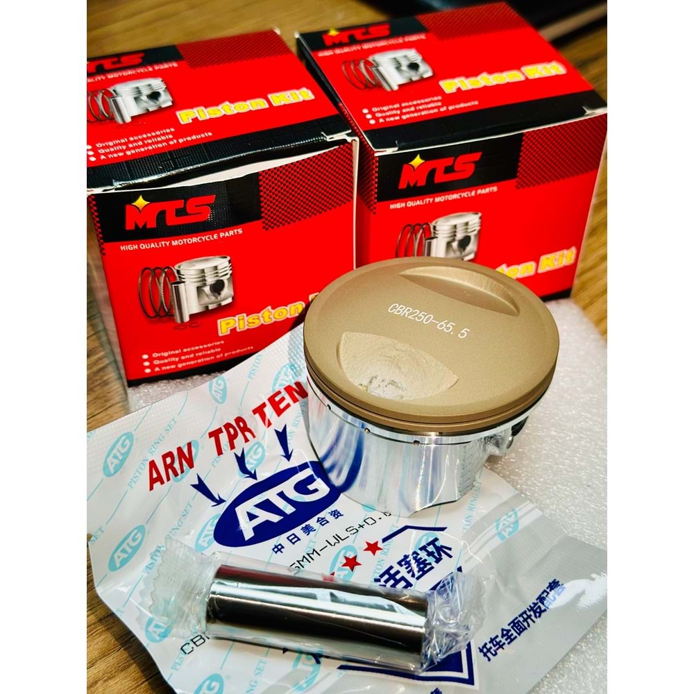 MTS PİSTON SEKMAN CG200 65,5mm TEK SEKMAN KISA 8mm A
