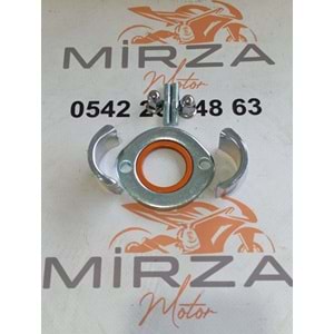 EKSOZ BOGAZ FLANŞI/TIRNAKLI/CIVATALI SOMUNLU SET 6MM CG125