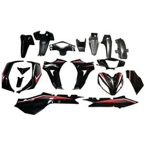 KAPORTA SET SİYAH KUBA EGE - CUP